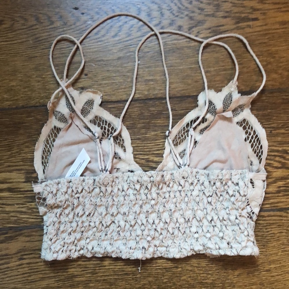 Free People Adella Longline Lace Bralette XS - Picture 6 of 6